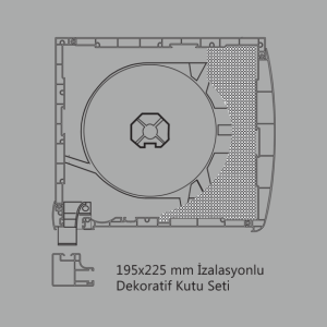 195×225 MM İZL. DEK. KUTU SETİ